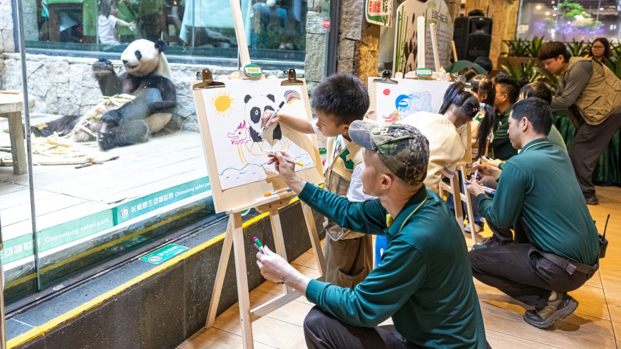 為動物包「粽子」 來長隆和動物一起「花式」過端午