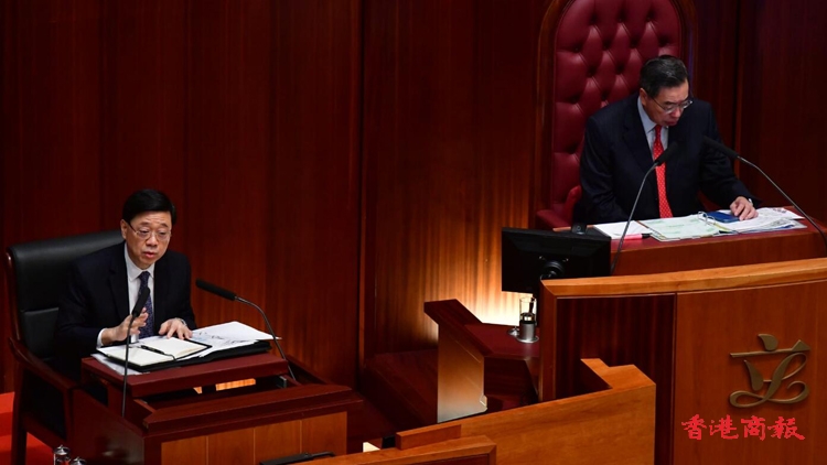 李家超出席立法會互動交流答問會 冀與議員以國家發展大局視野交流