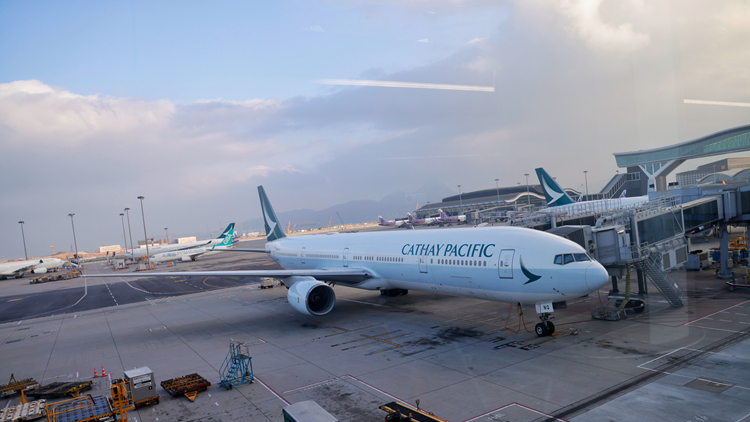 6·25起本港所有國泰航班起飛前60分鐘停止辦理登機服務