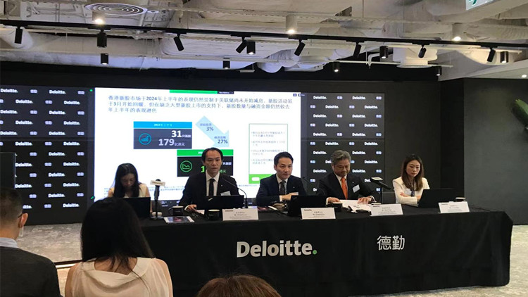 德勤下調本港今年新股集資額預測20%至40% 