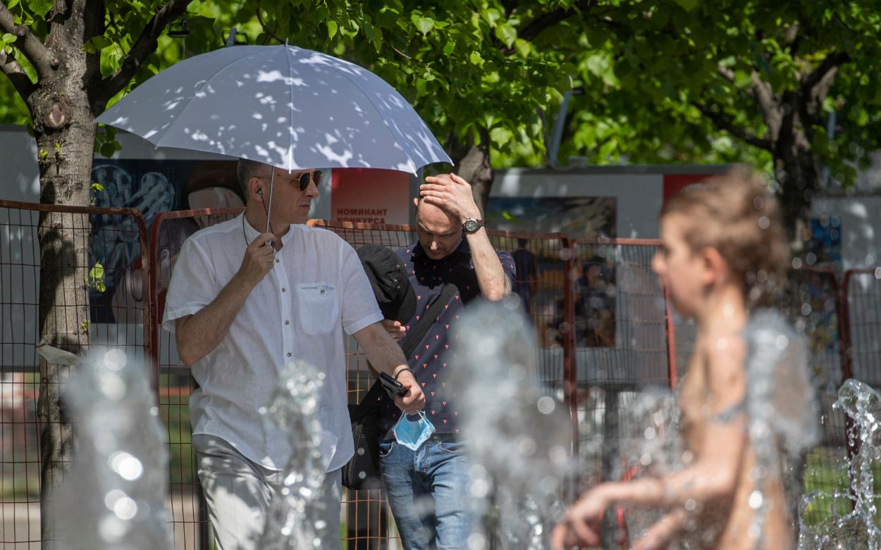 莫斯科刷新134年來同期最高氣溫紀錄