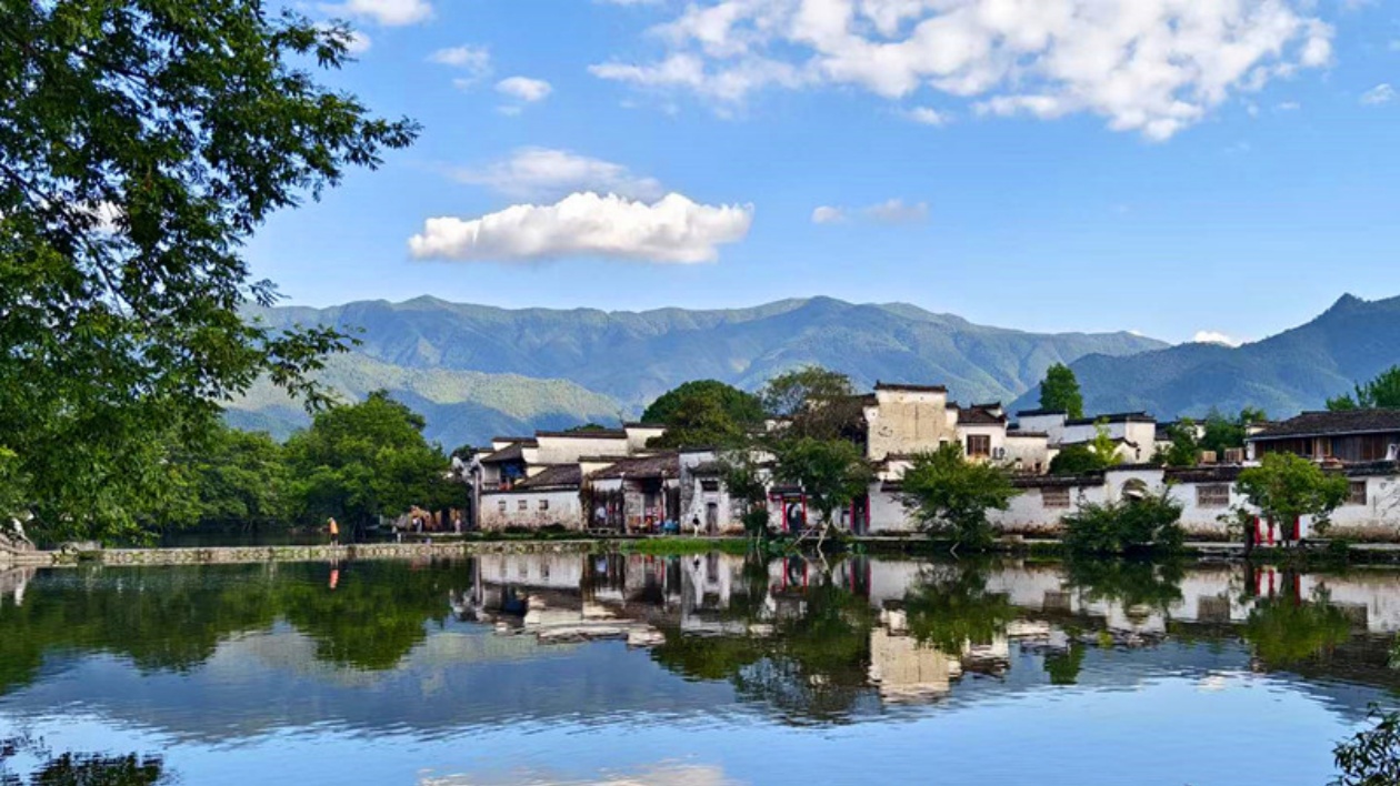 皖黟縣宏村鎮：小積分「兌」出文明新氣象