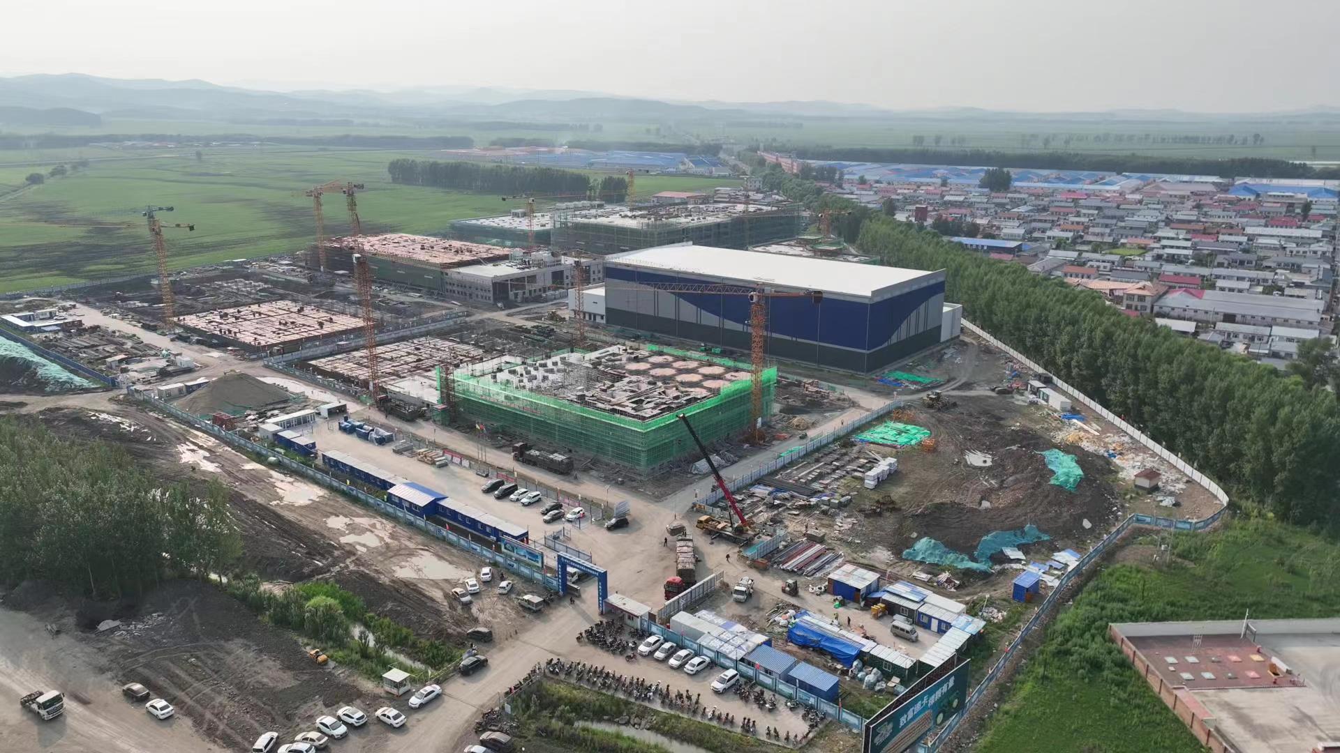 黑龍江省「百大項目」寶清冷鏈物流火熱建設中