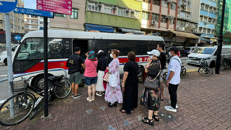 警方大埔搗破非法麻雀賭檔 拘捕21人