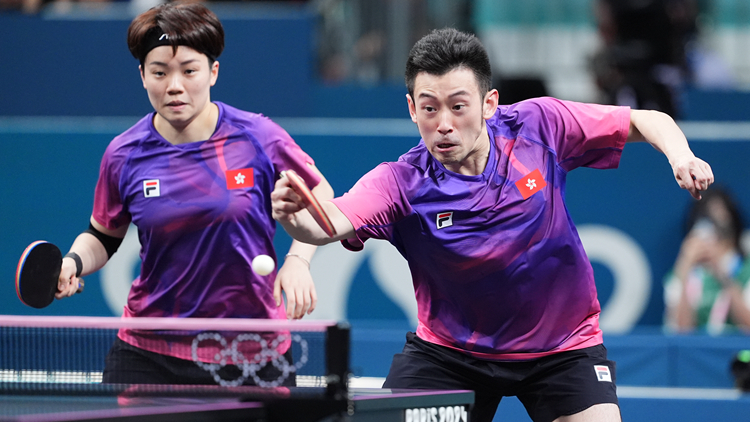 巴黎奧運｜乒乓總會教練楊炳昭：黃鎮廷杜凱琹表現已相當理想