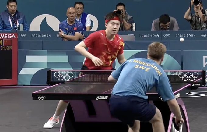 王楚欽無緣乒乓球男單16強