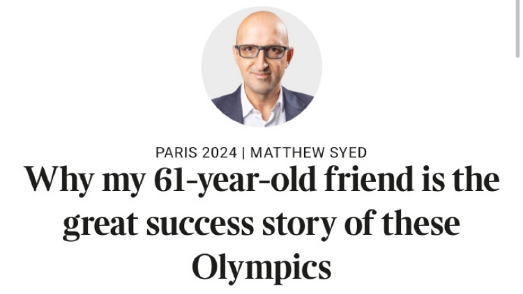 巴黎奧運 | 英國乒乓球前國手馬修：倪夏蓮永遠微笑 兩人約定再一起練球