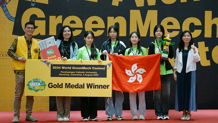 青協派10支隊伍出戰「世界機關王大賽」 匯基書院奪冠