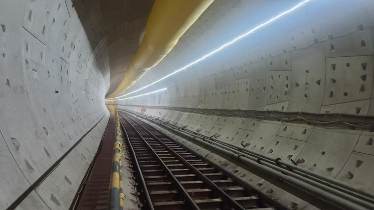 廣花城際最長區間貫通全線盾構始發近半