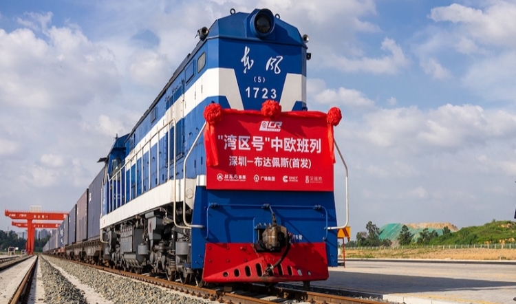 中歐班列（深圳）4周年 聯通歐亞44國