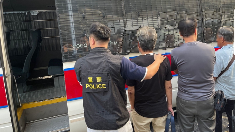 警方大埔搗破非法麻雀賭檔 拘捕11人