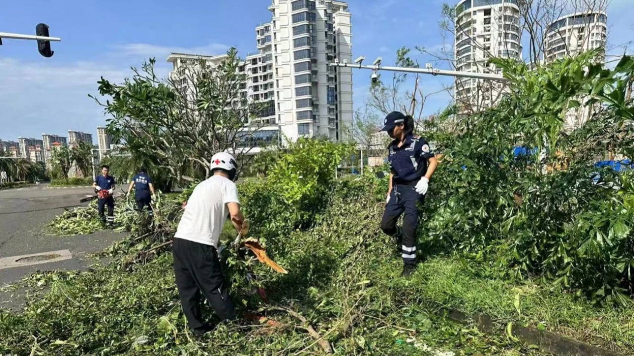 海南澄邁幹群齊心按下災後恢復「加速鍵」