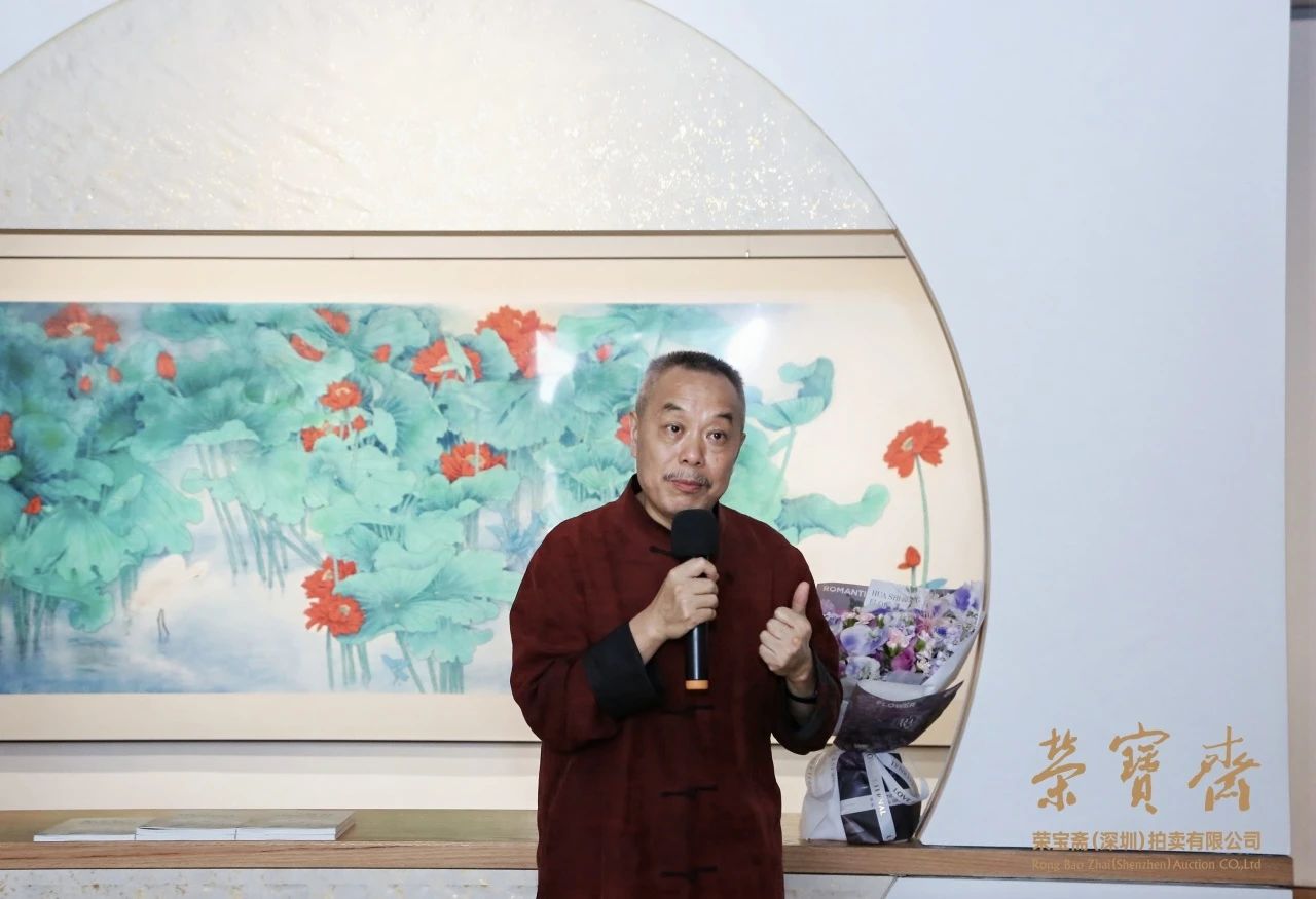 湘水餘波——陳湘波花鳥畫作品展在深開展