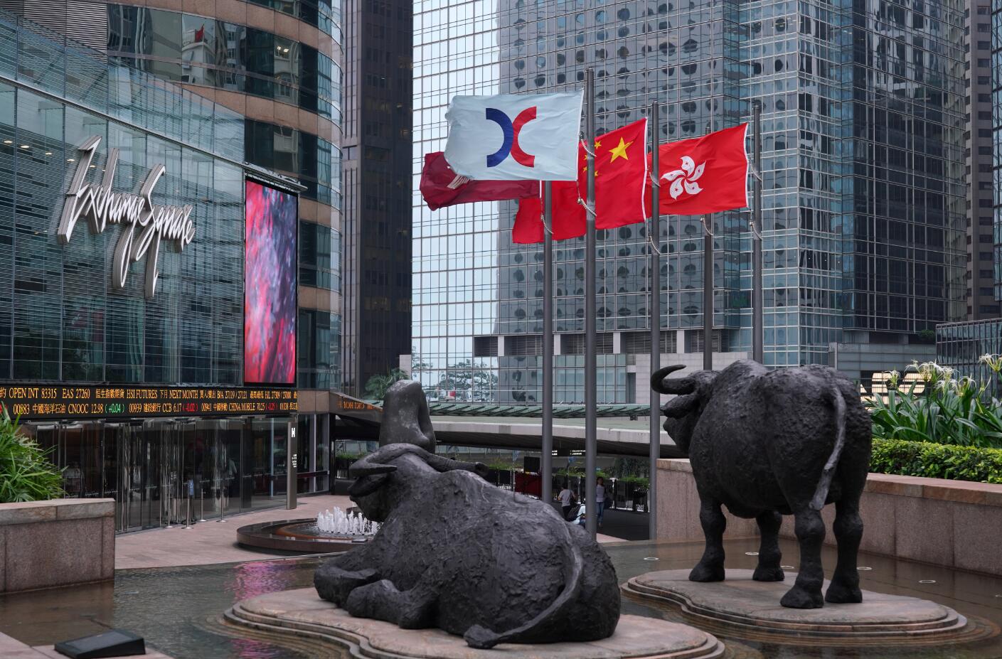 港股初段反彈逾500點 券商股回升