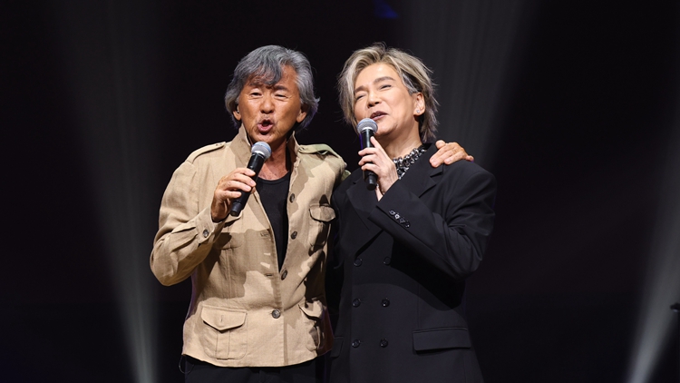 有片｜【娛樂】相識45年 賈思樂林子祥首度同台獻唱