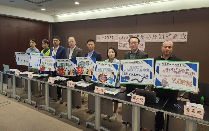 勞聯促挽留企業人才 應加薪不少於5.5% 