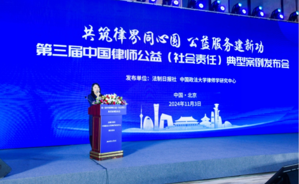 助企出海高質量發展  華商案例入選中國律師公益典型