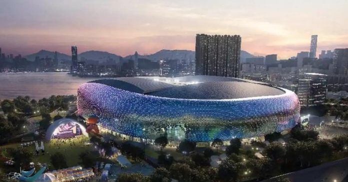 消息指啟德體育園室內場館12月7日舉行籃球賽