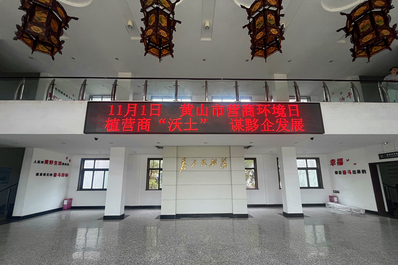 服務100% 皖黟縣碧陽鎮以「營商」促「贏商」