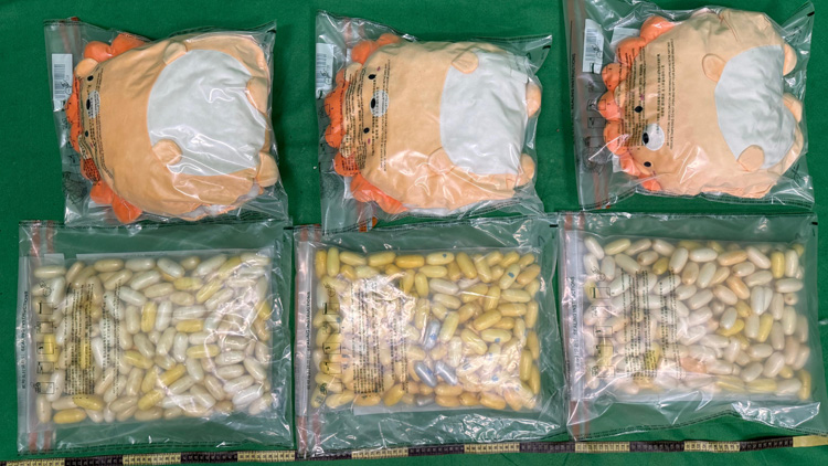 海關破獲兩宗毒品案件 檢約4600萬元懷疑毒品