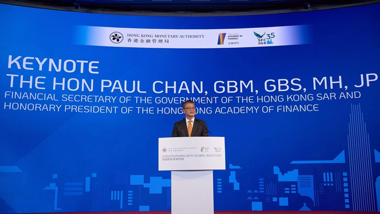 陳茂波：「全球南方」崛起 香港可提供諸多綠色金融服務