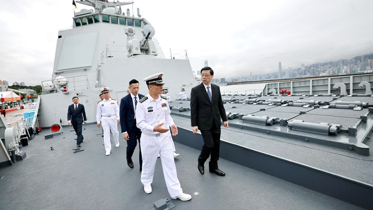 李家超：歡迎海南艦及長沙艦訪港 冀增強市民尤其年輕一代民族自豪感