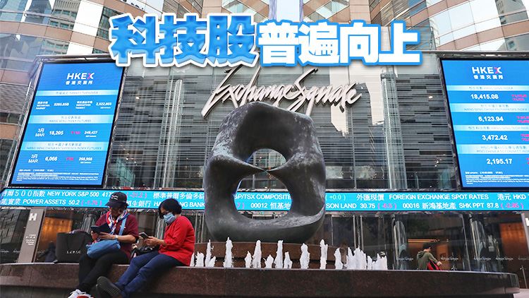 【開市盤點】港股初段升逾百點 商湯折讓配股跌逾1%