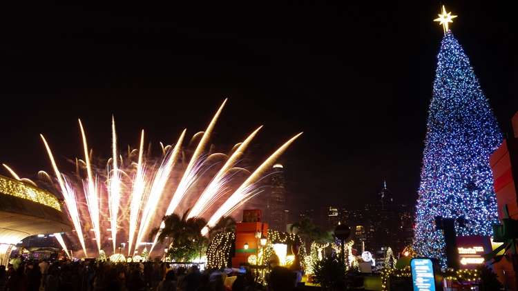 旅發局「香港繽紛冬日巡禮」聖誕節加推驚喜 水上煙火連開三場