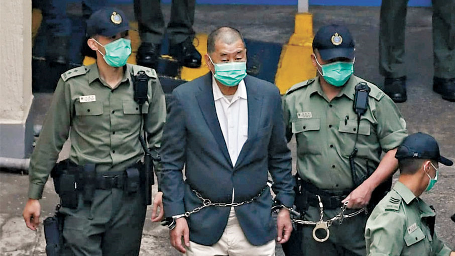 黎智英案 | 國安法生效後仍提及制裁 黎智英承認是不夠小心謹慎