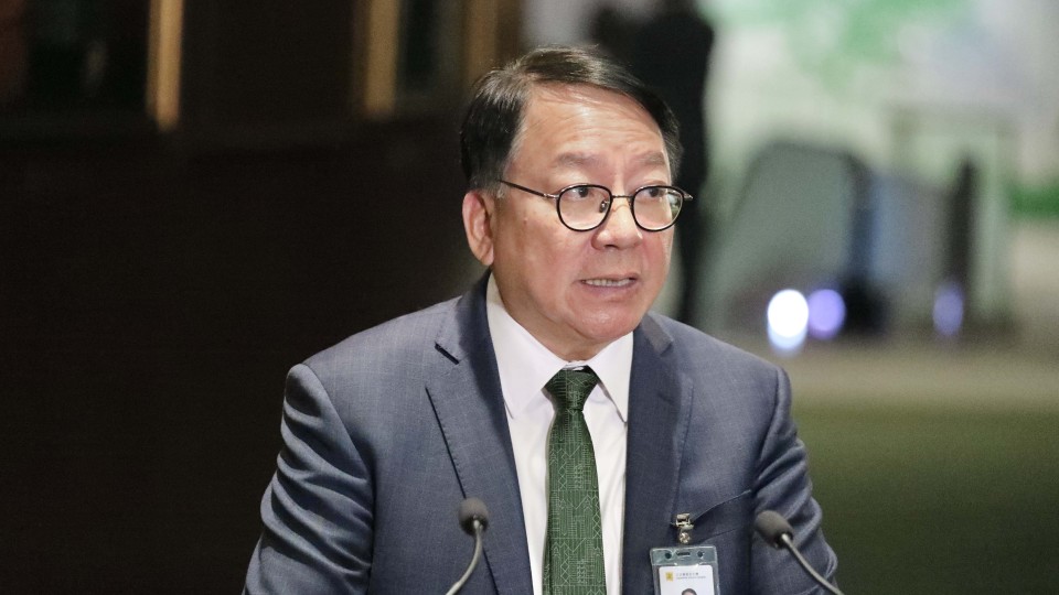 陳國基明日前赴北京 陪同特首與部委會面