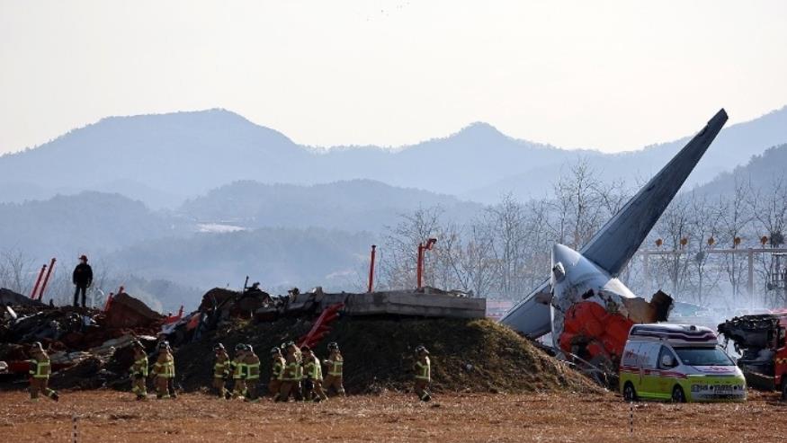 韓國客機碰撞起火 | 韓國國土交通部：事故客機2個黑匣子已找到