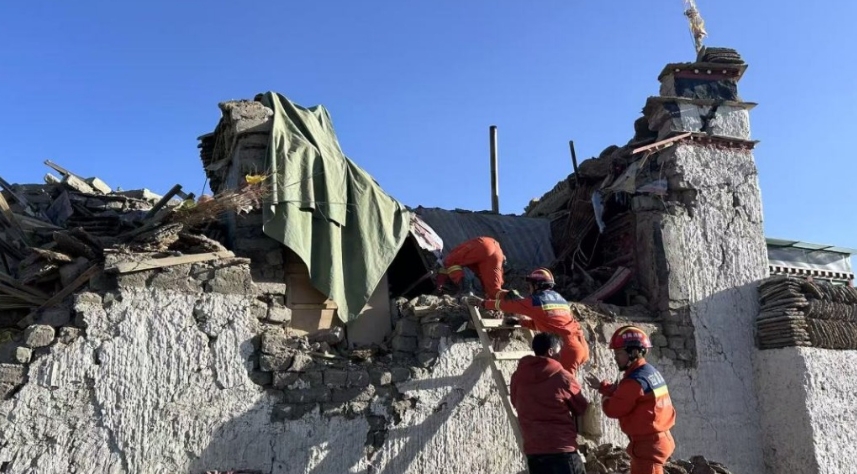 西藏定日縣6.8級地震共計監測到餘震超1200次