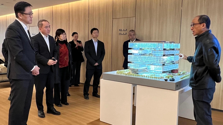 孫東到訪滬蘇 為河套香港園區及北部都會區建設取經