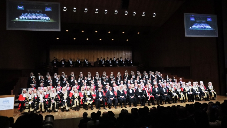 2025法律年度開啟典禮丨林定國：竭盡所能善用普通法制度 共享重要價值理念