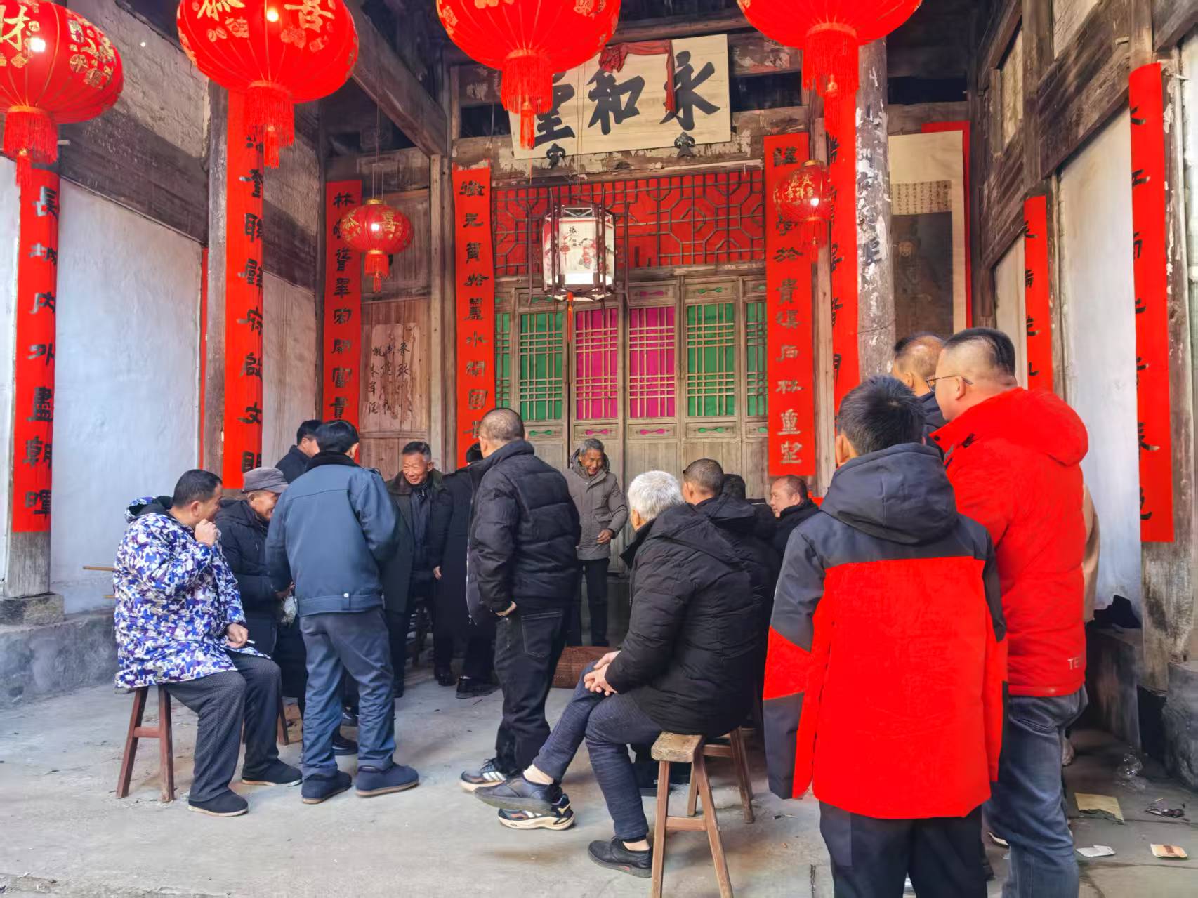 皖祁門小路口鎮：春祭活動  百年傳承