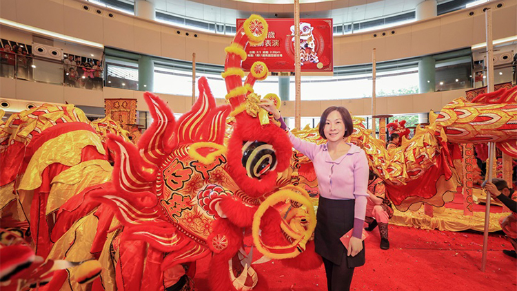 沙田大型商場農曆新年5天長假丁財兩旺 人流營業額按年錄雙位數增長