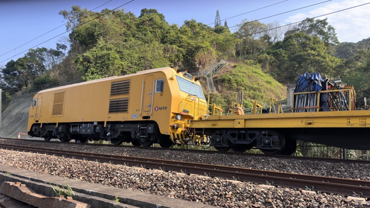 太和站工程車故障｜港鐵：水平感應系統出問題令車身傾側 下午完成修復