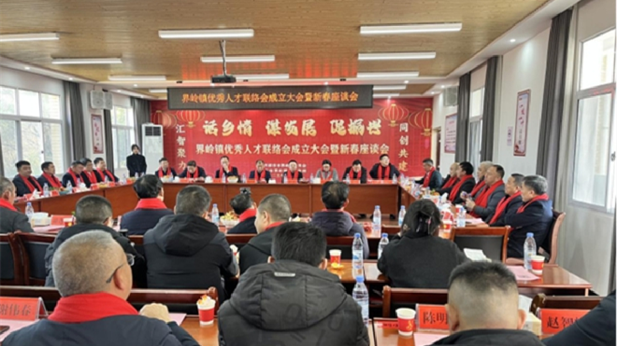 湖南省邵東市界嶺鎮：優秀人才共話振興 匯智聚力促發展