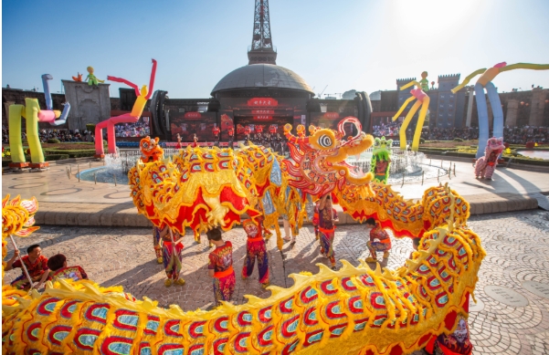 深圳世界之窗春節假期接待遊客超20萬 非遺元素大放異彩