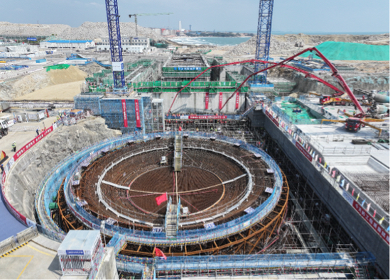 中廣核廣東陸豐核電項目1號機組主體工程開工