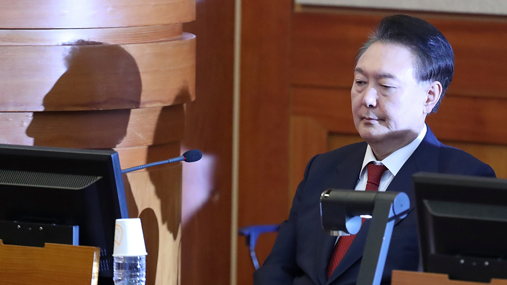 尹錫悅彈劾案庭審結束 或3月中旬宣判