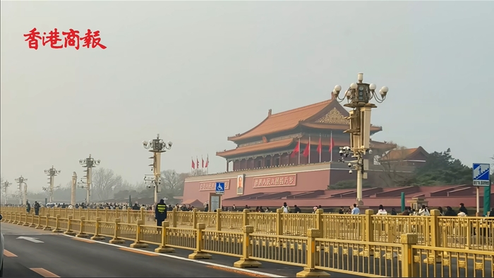 有片丨【港商睇兩會】記者走進2025全國兩會新聞中心