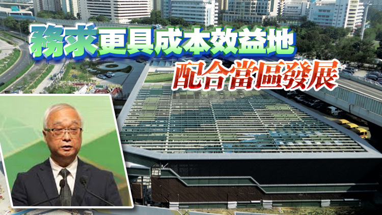 預算案提出檢視供冷系統 謝展寰：料可節省工程開支400億元