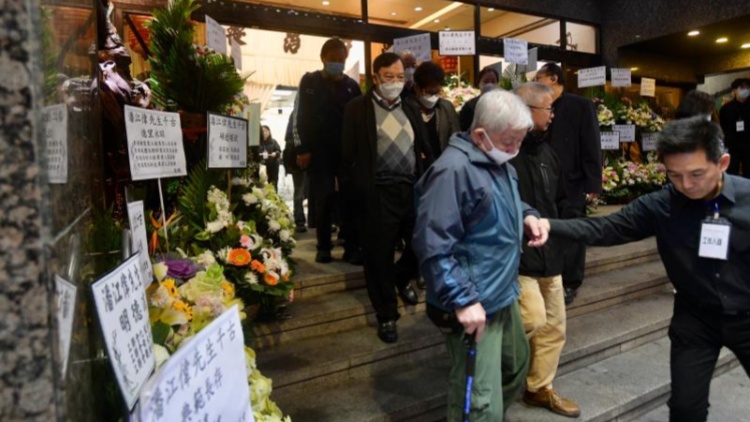 工聯會前理事長潘江偉出殯