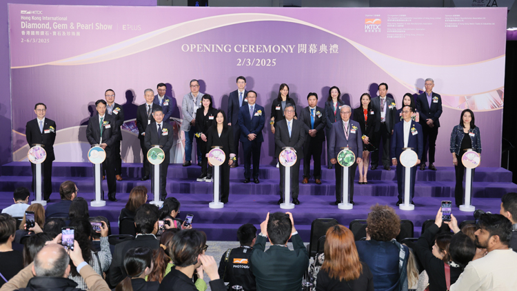 香港國際鑽石、寶石及珍珠展2日開幕 設20個國家地區展館