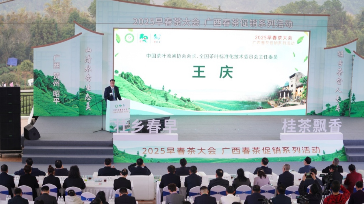 【茶界茗聲】「壯鄉春早 桂茶飄香」2025早春茶大會  廣西春茶促銷系列活動在昭平縣成功舉辦