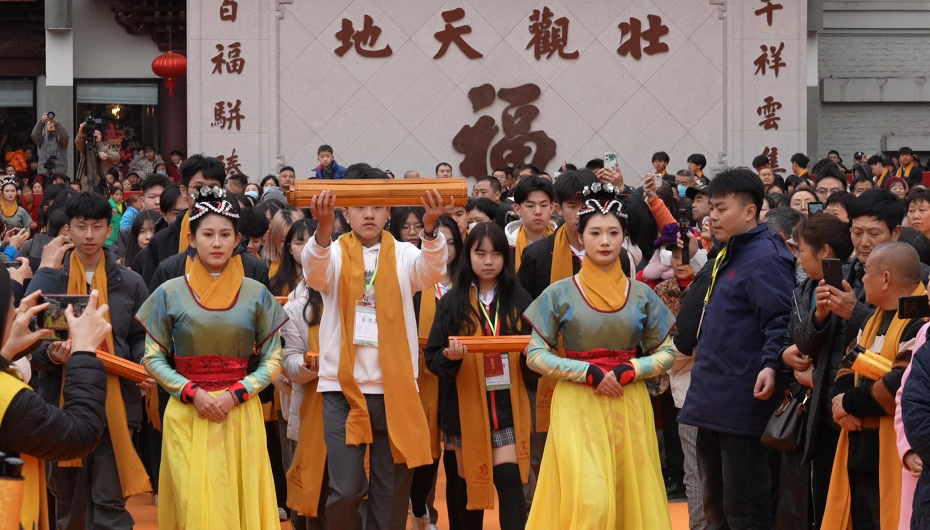 台灣學子研學四川梓潼  深入探訪中華傳統文化