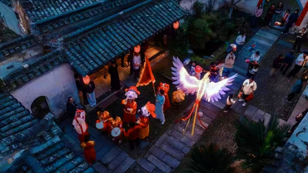 皖黟縣碧陽鎮：民俗文化點亮鄉村旅遊