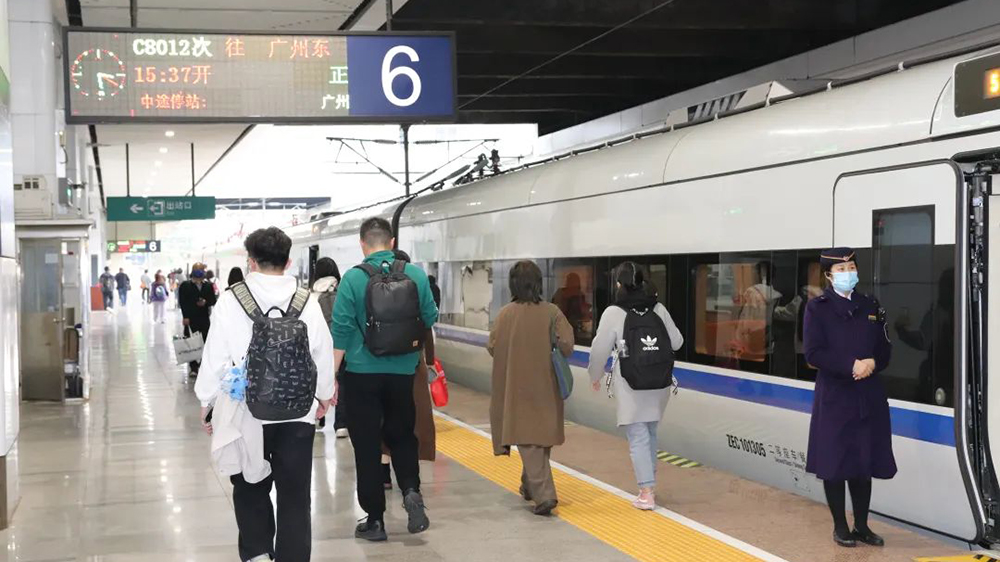 3月7日起調圖！廣州東⇌深圳1小時