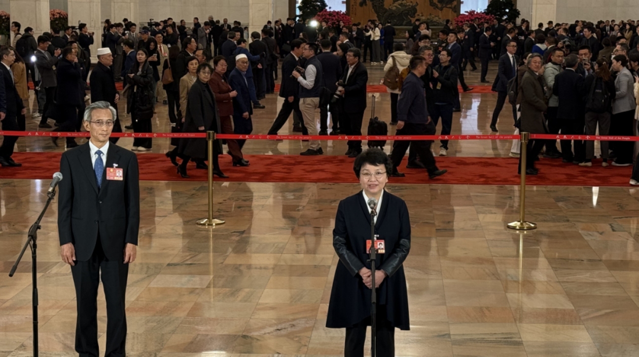 住蘇全國政協委員周嵐走上首場「委員通道」：有溫度的城市更新，讓百姓生活更美好